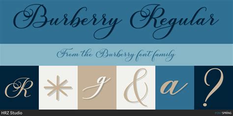 font simile burberry|Identify Fonts .